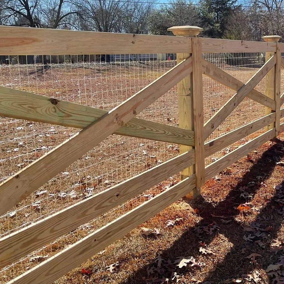 Barnyard Wood Fence