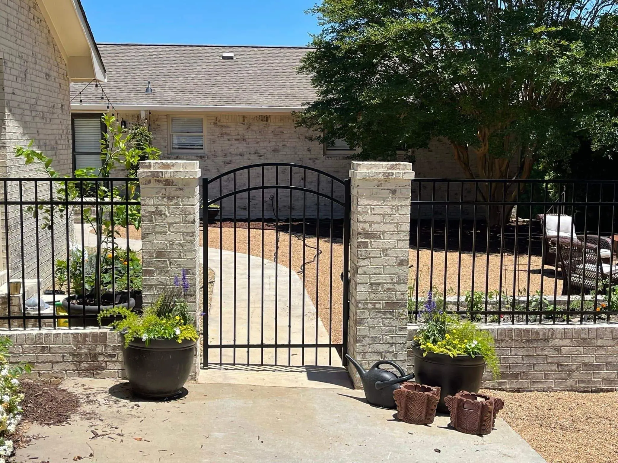 Wrought Iron Gate