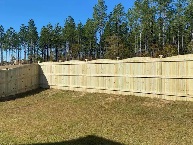 Wood Privacy Fence